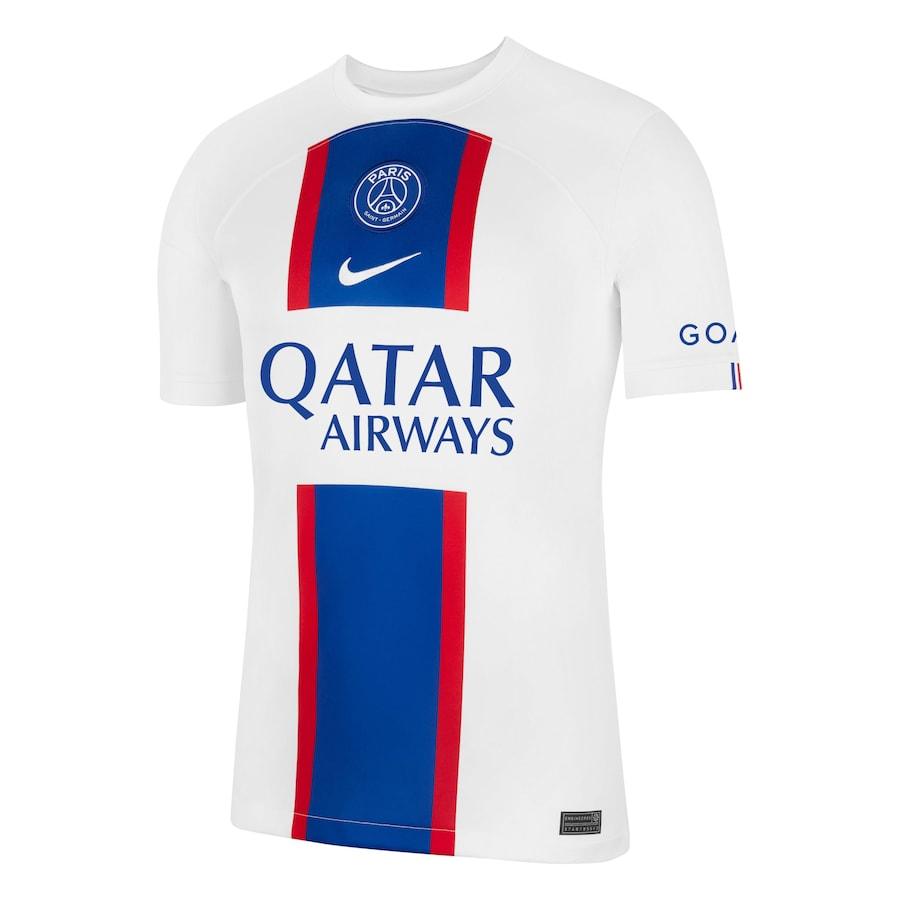 Camisa PSG III 22/23 Nike - Branca - Loja da Seven Oficial