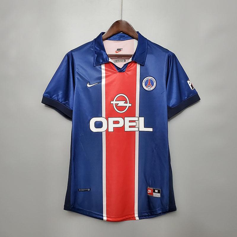 Camisa PSG Retrô 1998/1999 Azul e Vermelha - Nike - Loja da Seven Oficial