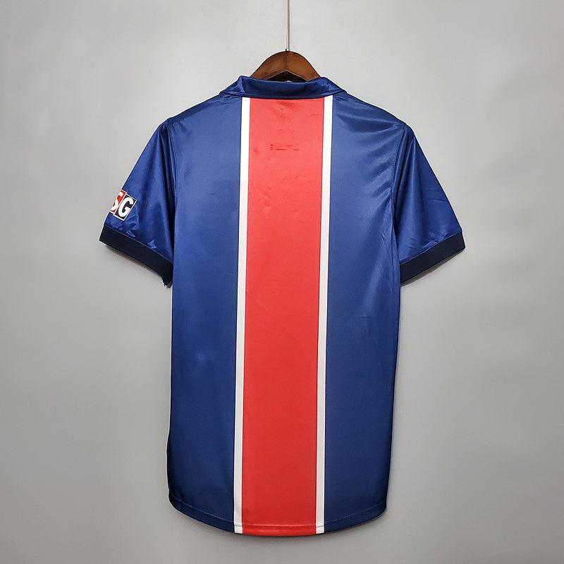 Camisa PSG Retrô 1998/1999 Azul e Vermelha - Nike - Loja da Seven Oficial