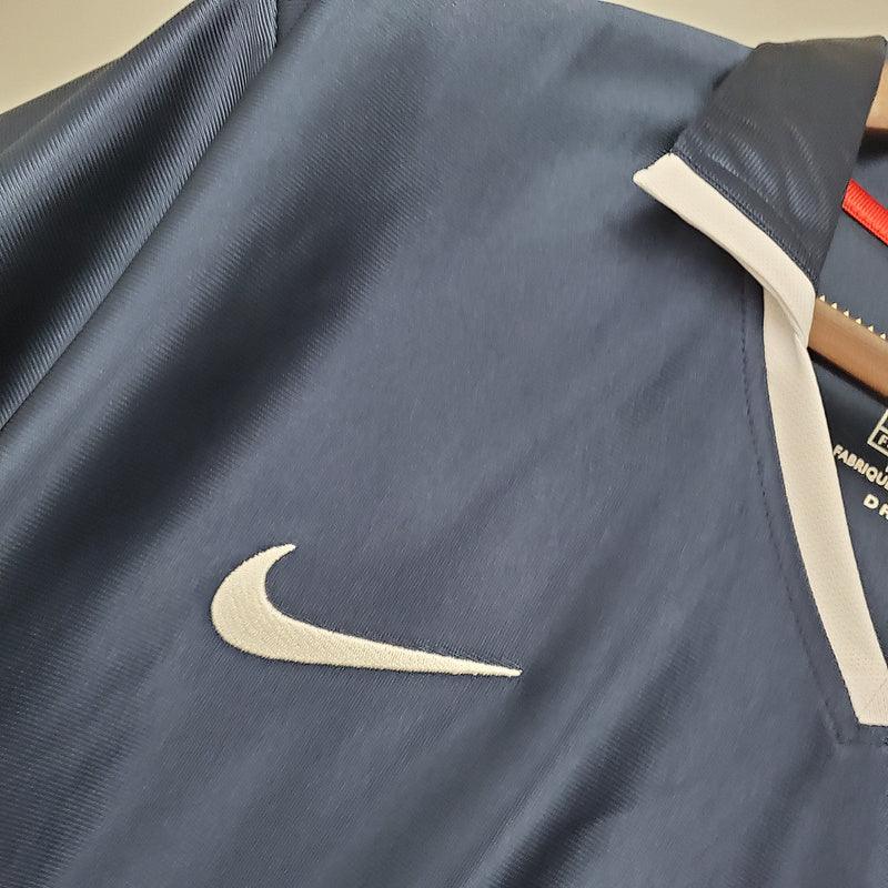 Camisa PSG Retrô 2001/2002 Azul e Vermelha - Nike - Loja da Seven Oficial