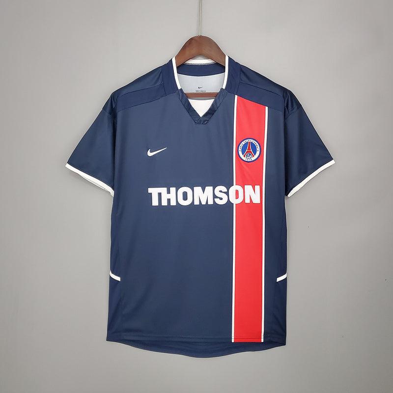 Camisa PSG Retrô 2002/2003 Azul e Vermelha - Nike - Loja da Seven Oficial