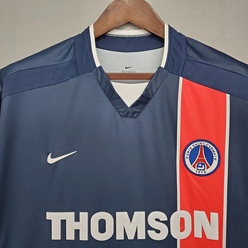 Camisa PSG Retrô 2002/2003 Azul e Vermelha - Nike - Loja da Seven Oficial