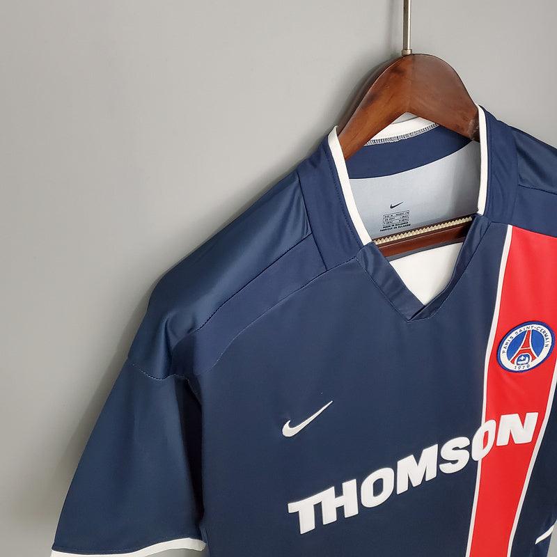 Camisa PSG Retrô 2002/2003 Azul e Vermelha - Nike - Loja da Seven Oficial