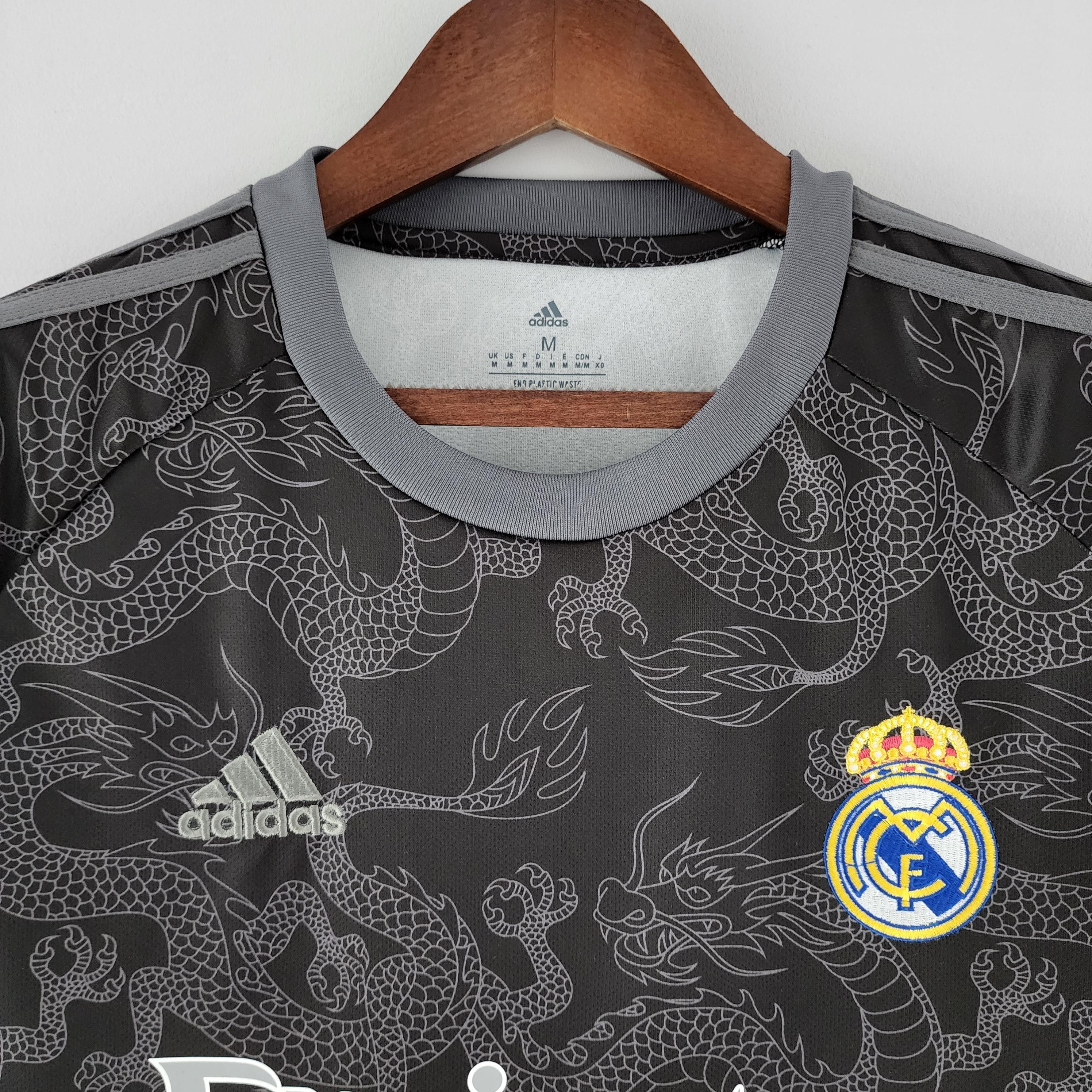 Camisa Real Madrid 22/23 Adidas - Edição Especial Black Dragon - Loja da Seven Oficial