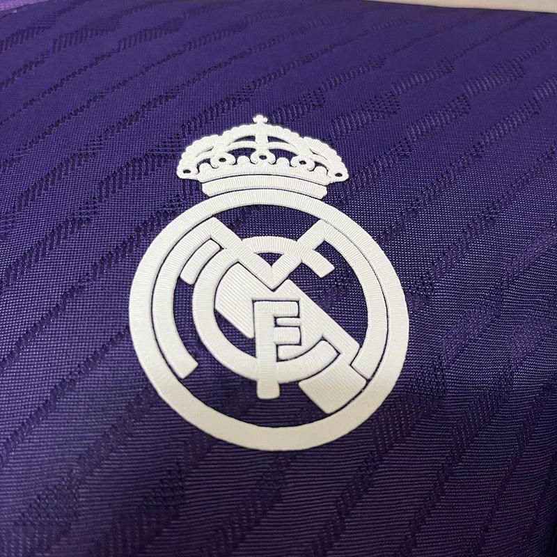 Camisa Real Madrid [23/24 - Roxo - Adidas - Masculino Jogador - Loja da Seven Oficial