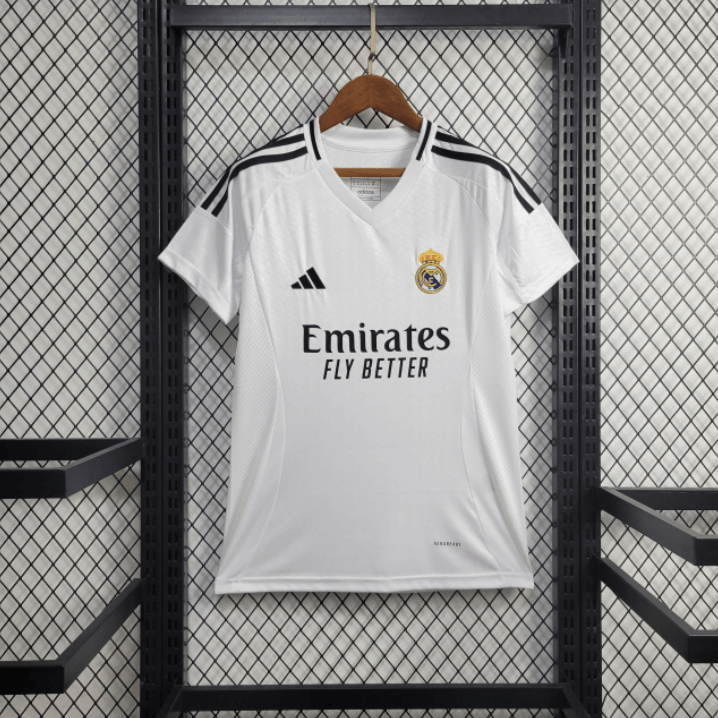 Camisa Real Madrid 24/25 Adidas Torcedor Feminino - Loja da Seven Oficial