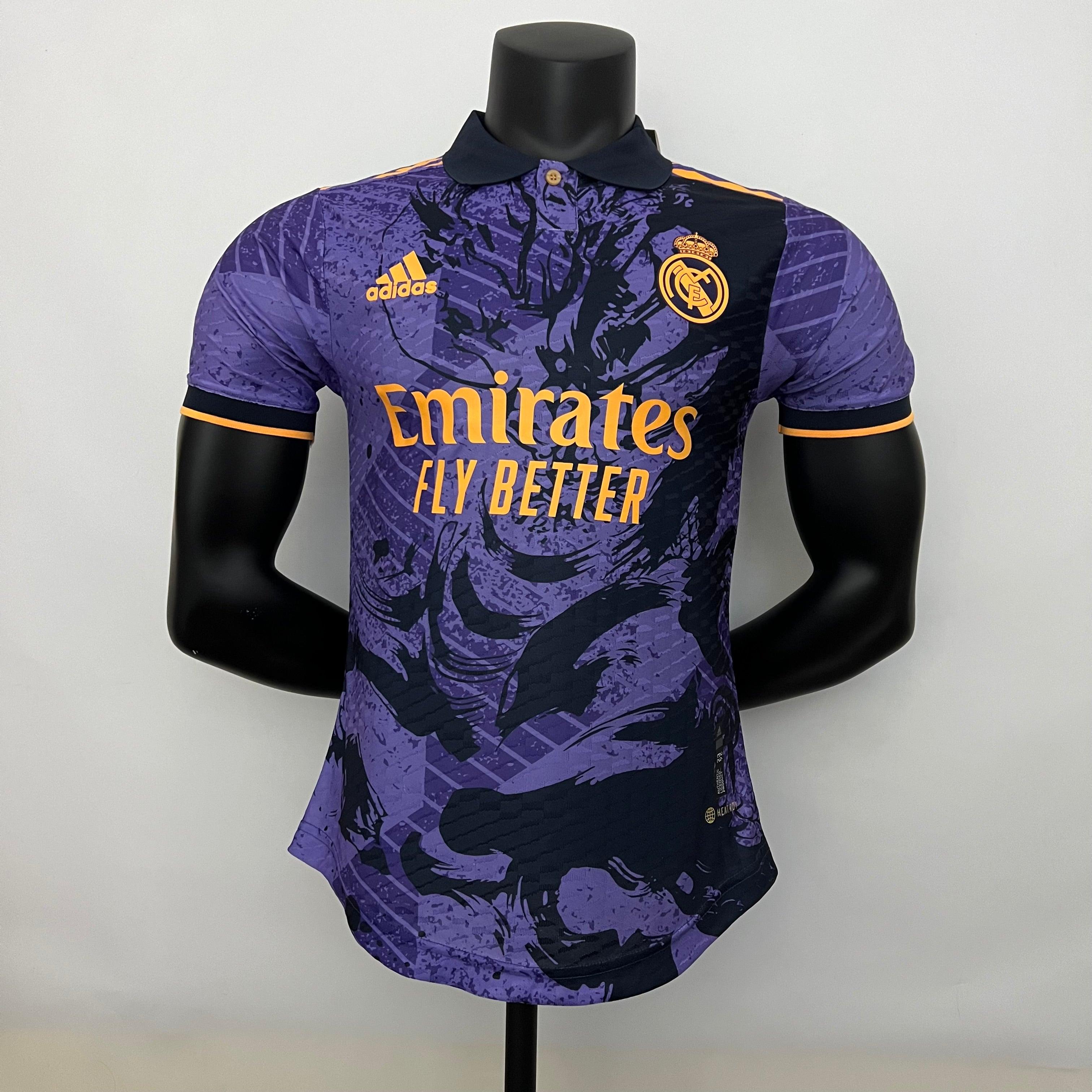 Camisa Real Madrid [Dragon] 23/24 - Roxo - Adidas - Masculino Jogador - Loja da Seven Oficial