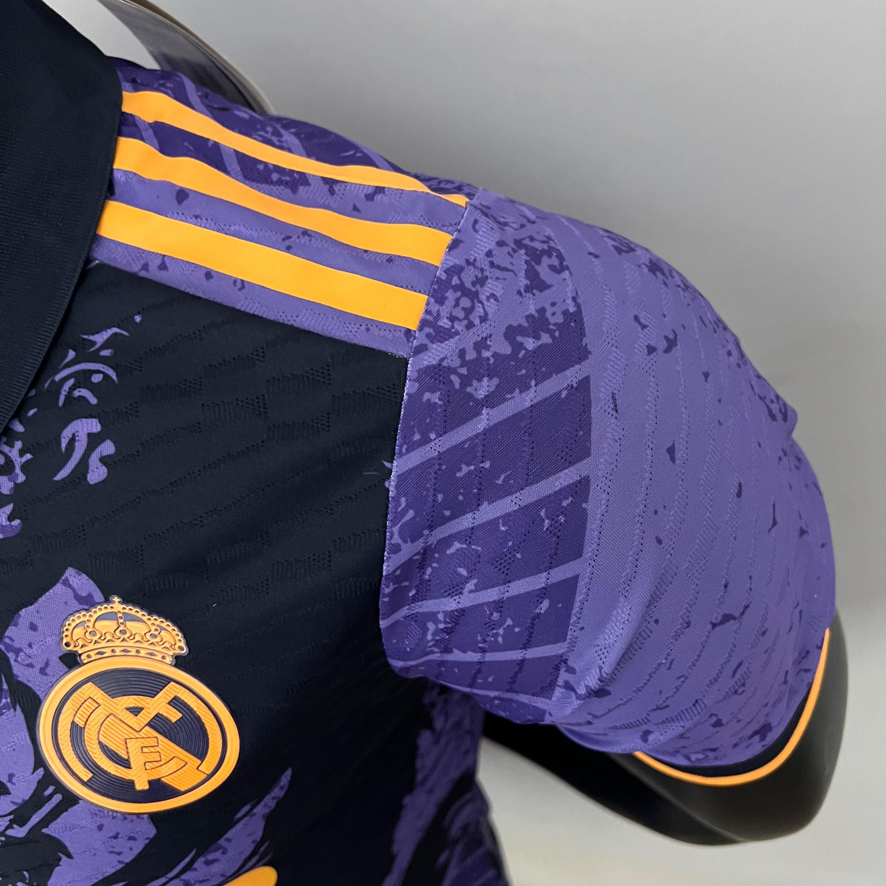 Camisa Real Madrid [Dragon] 23/24 - Roxo - Adidas - Masculino Jogador - Loja da Seven Oficial