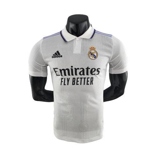 Camisa Real Madrid I 22/23 - Branca - Adidas - Masculino Jogador - Loja da Seven Oficial