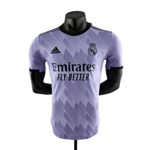 Camisa Real Madrid II 22/23 - Roxa - Adidas - Masculino Jogador - Loja da Seven Oficial