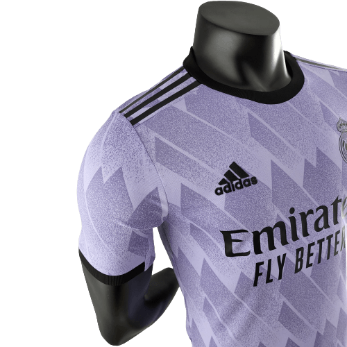 Camisa Real Madrid II 22/23 - Roxa - Adidas - Masculino Jogador - Loja da Seven Oficial