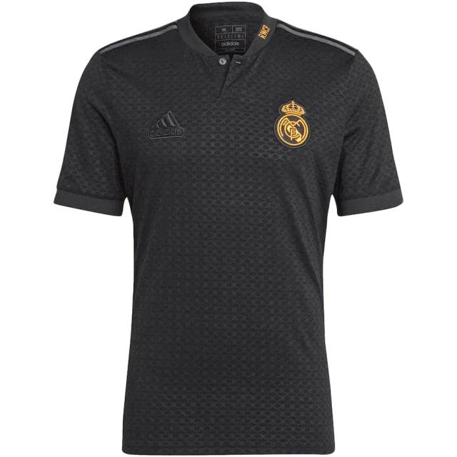 Camisa Real Madrid Lifestyle 23/24 s/n° Torcedor Masculino - Preto - Loja da Seven Oficial