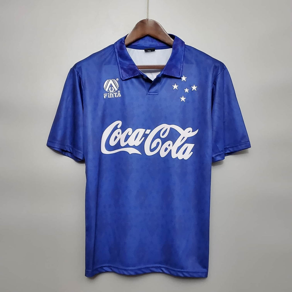 Camisa Cruzeiro Retrô 1993/1994 Azul - Finta