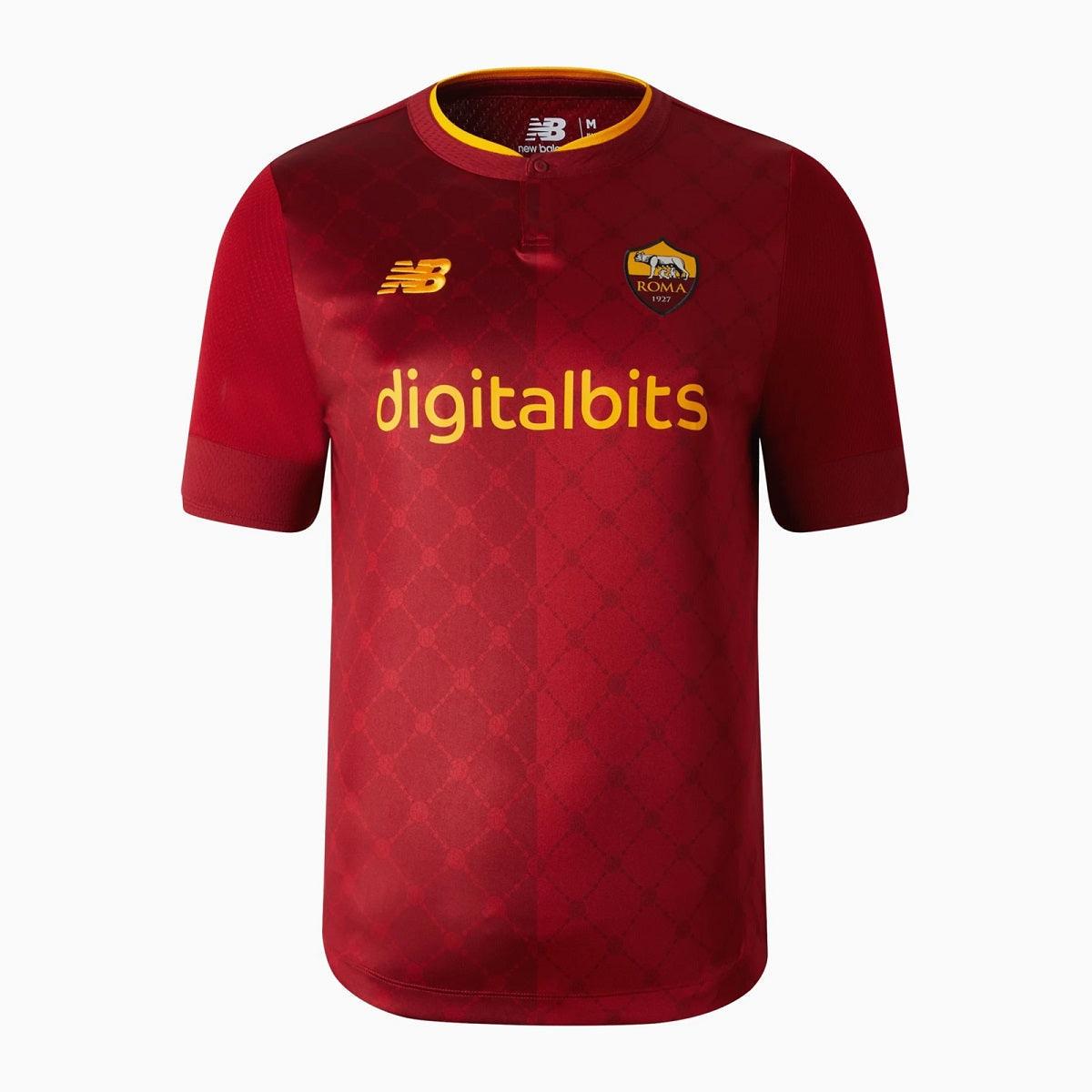 Camisa Roma 22/23 New Balance - Vermelho - Loja da Seven Oficial