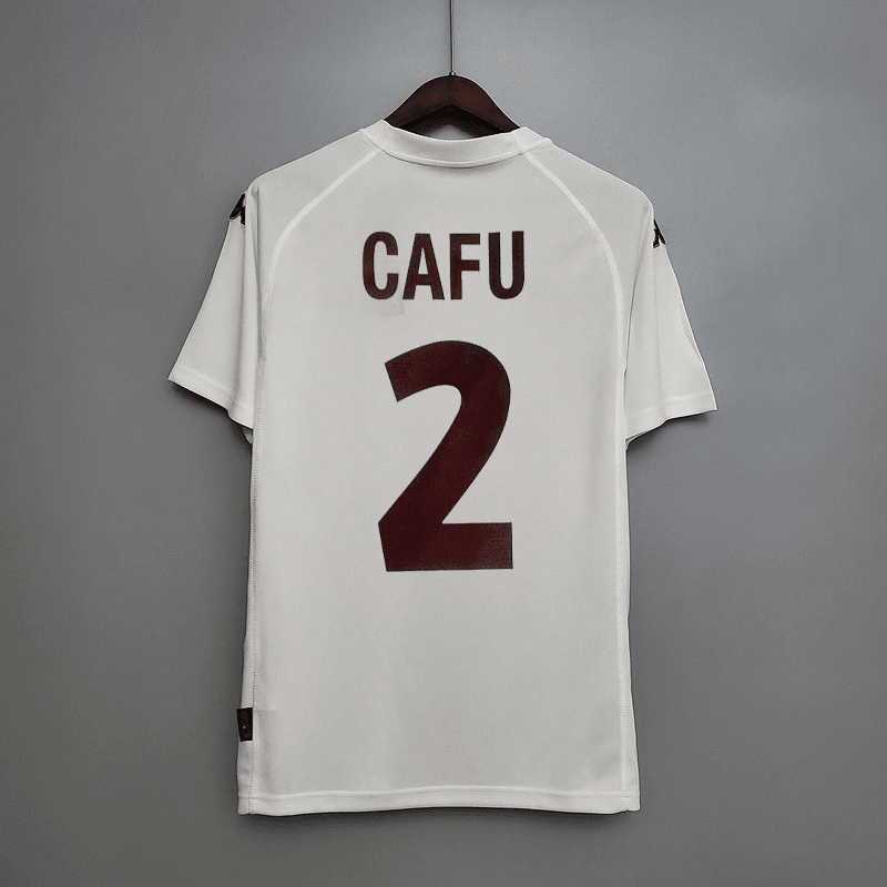 Camisa Roma Retrô 2000/2001 Branca - Kappa - Loja da Seven Oficial