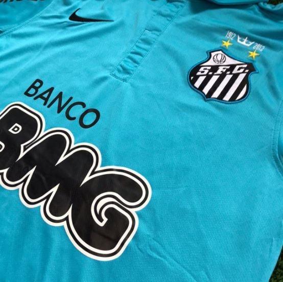 Camisa Santos Retrô 2012 Azul - Nike - Loja da Seven Oficial