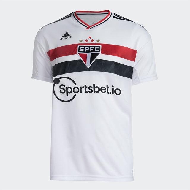 Camisa São Paulo I 22/23 Adidas - Branco - Loja da Seven Oficial