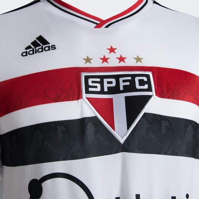 Camisa São Paulo I 22/23 Adidas - Branco - Loja da Seven Oficial