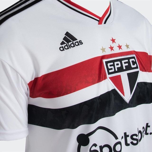 Camisa São Paulo I 22/23 Adidas - Branco - Loja da Seven Oficial