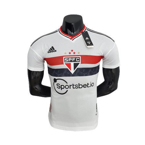 Camisa São Paulo I 22/23 Branca - Adidas - Masculino Jogador - Loja da Seven Oficial