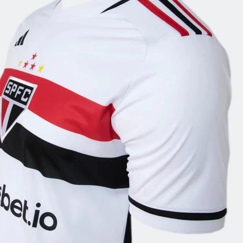 Camisa São Paulo I 23/24 Adidas - Branco - Loja da Seven Oficial