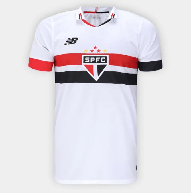 Camisa São Paulo I 24/25 Adidas - Branco - Loja da Seven Oficial