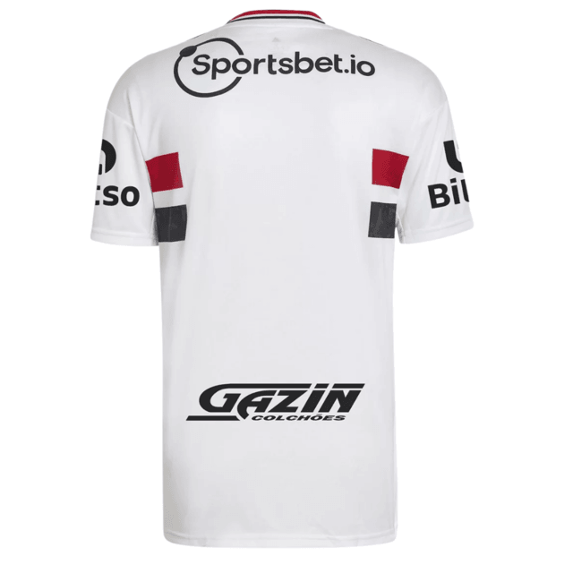 Camisa São Paulo I [Com Patrocínios] 22/23 Adidas - Branco - Loja da Seven Oficial