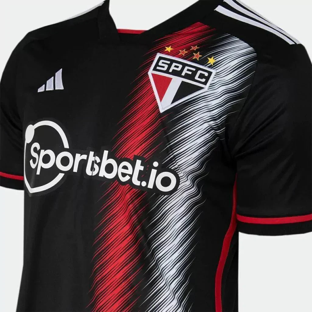 Camisa São Paulo III 23/24 - Preto - Loja da Seven Oficial