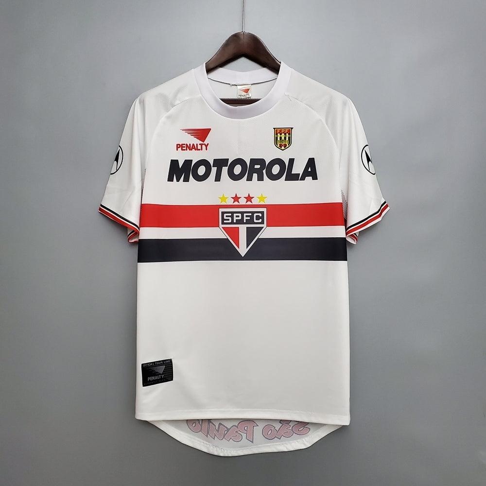 Camisa São Paulo Retrô 99/00 - Penalty - Branca - Loja da Seven Oficial