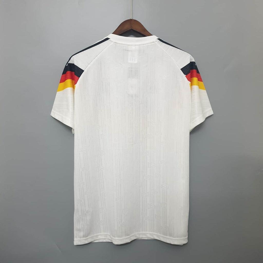 Camisa Seleção Alemanha Retrô 1990 Branca - Adidas - Loja da Seven Oficial