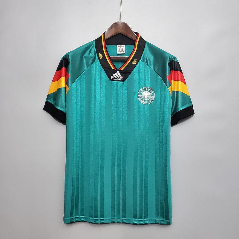 Camisa Seleção Alemanha Retrô 1992 Verde - Adidas - Loja da Seven Oficial