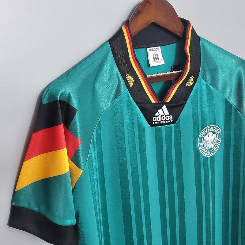 Camisa Seleção Alemanha Retrô 1992 Verde - Adidas - Loja da Seven Oficial