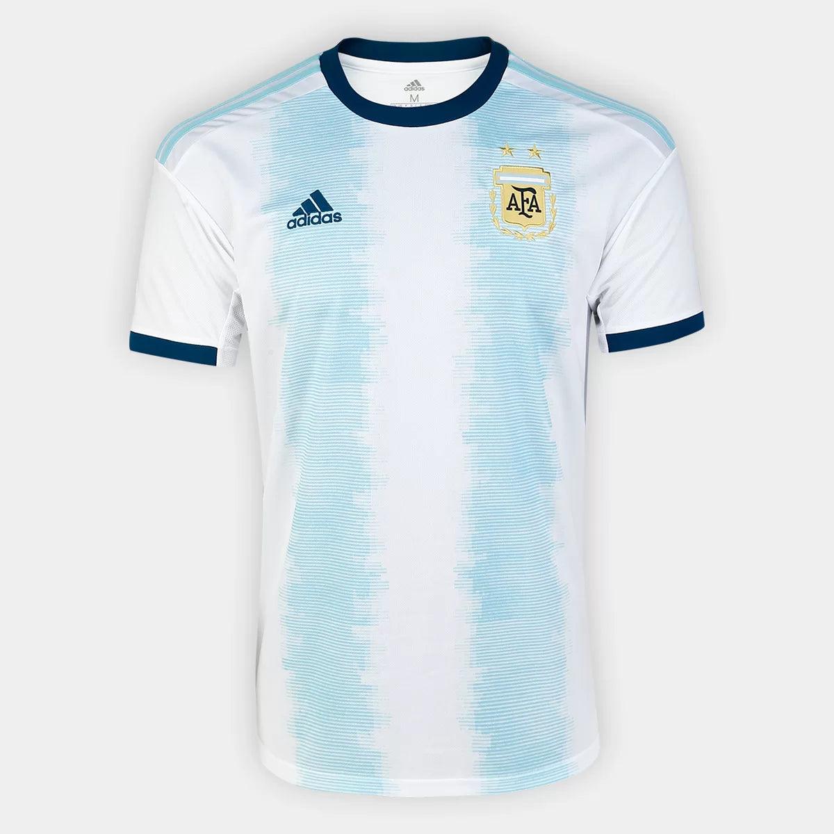 Camisa Seleção Argentina 19/20 Adidas - Azul e Branca - Loja da Seven Oficial