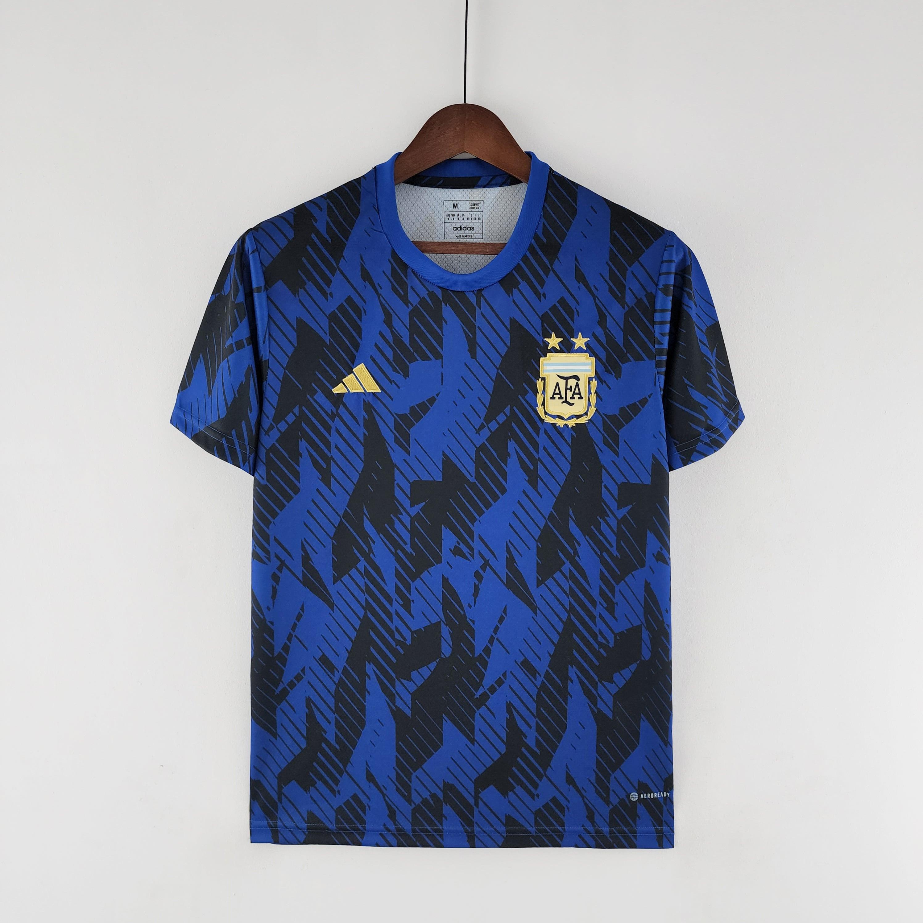 Camisa Seleção Argentina II 22 Adidas - Azul Escuro - Loja da Seven Oficial