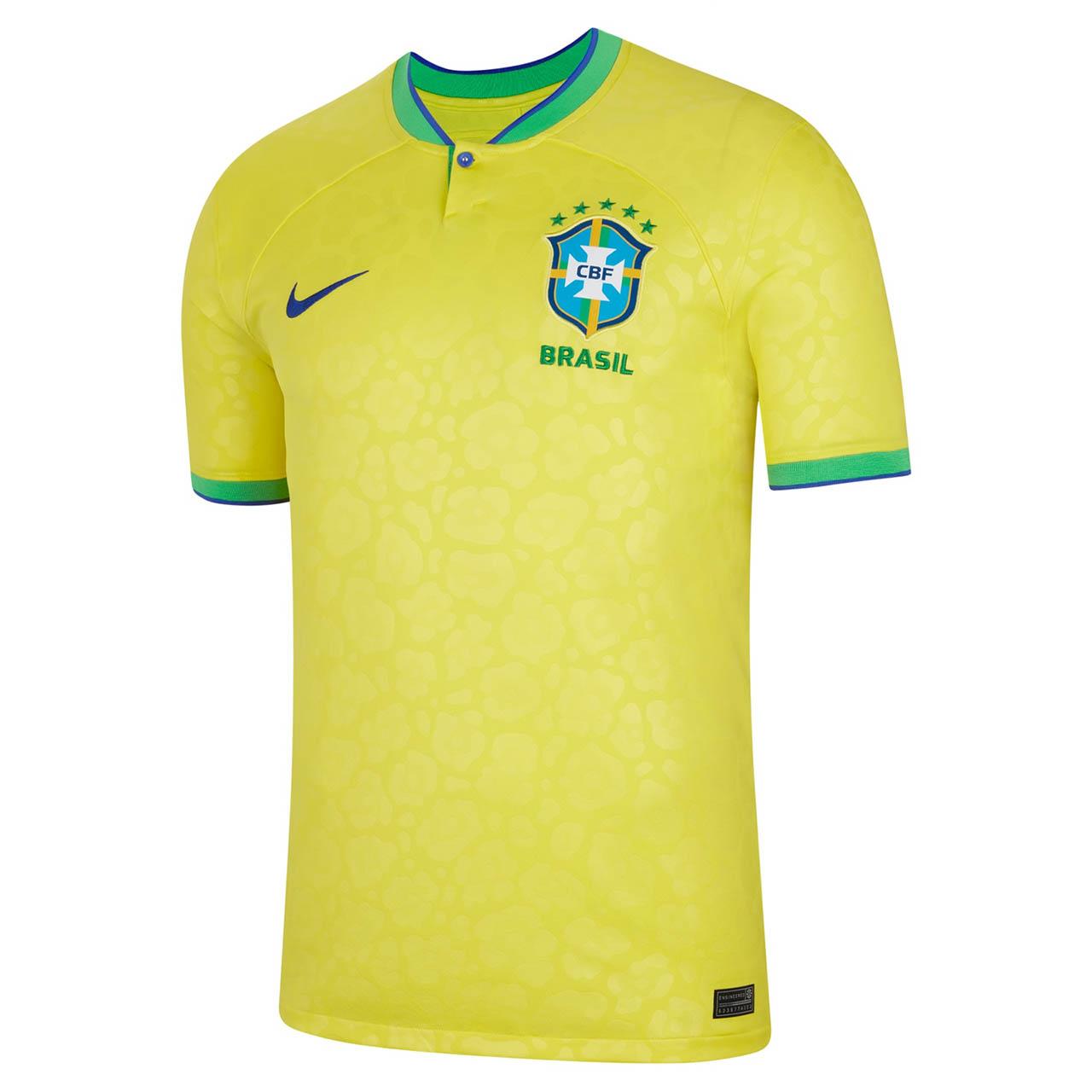 Camisa Seleção Brasil 22/23 Nike - Amarelo - Loja da Seven Oficial