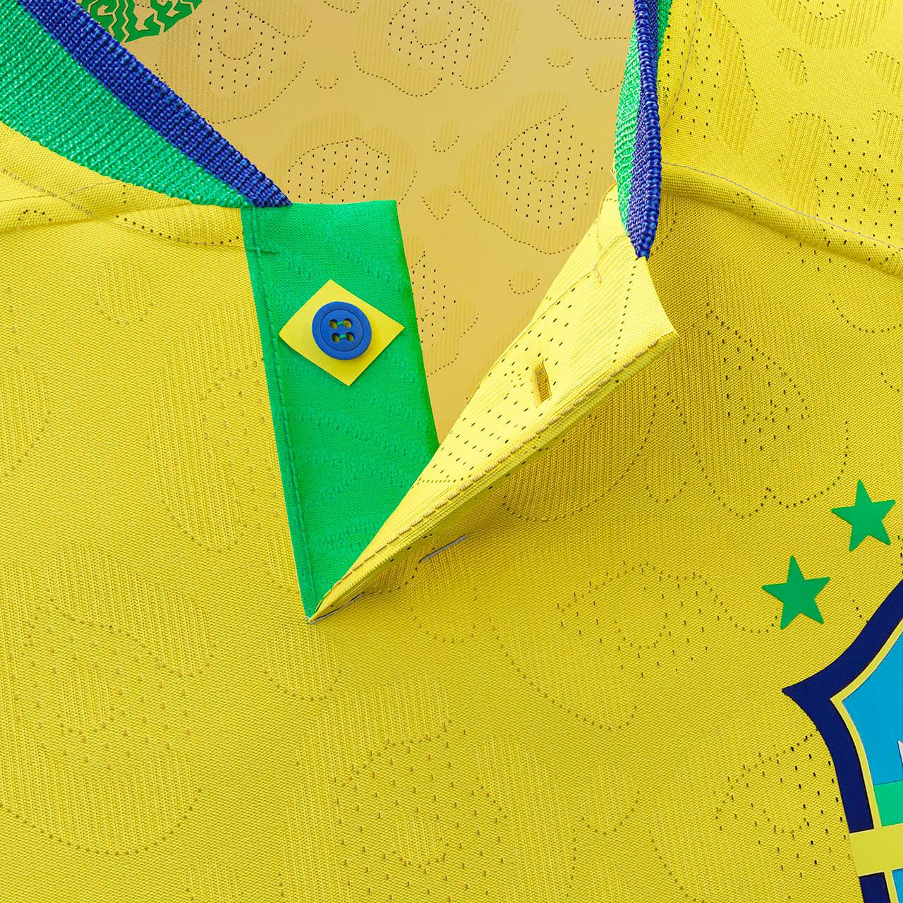 Camisa Seleção Brasil 22/23 Nike - Amarelo - Loja da Seven Oficial