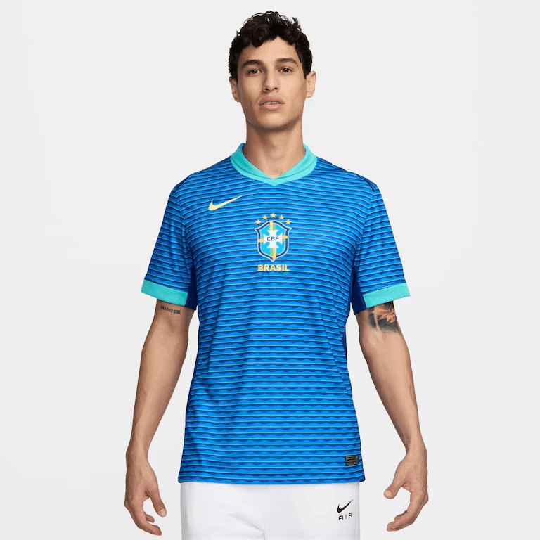 Camisa Seleção Brasil 24/25 Nike - Azul - Loja da Seven Oficial