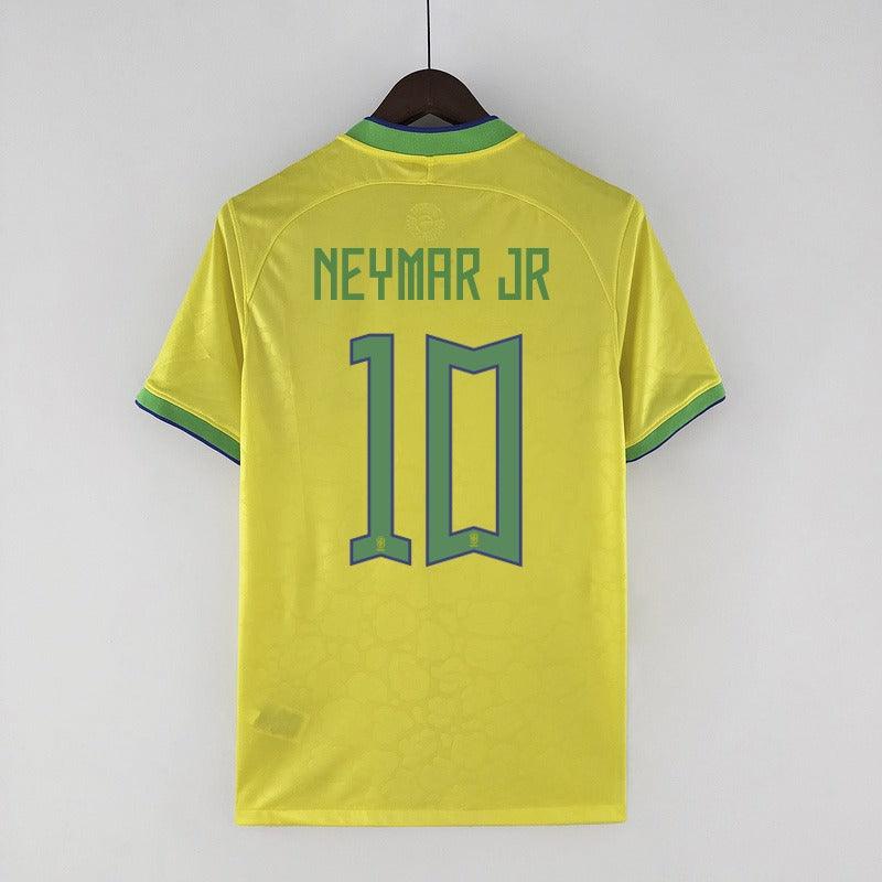 Camisa Seleção Brasil I 22/23 Nike - Amarelo - Neymar Jr #10 - Loja da Seven Oficial