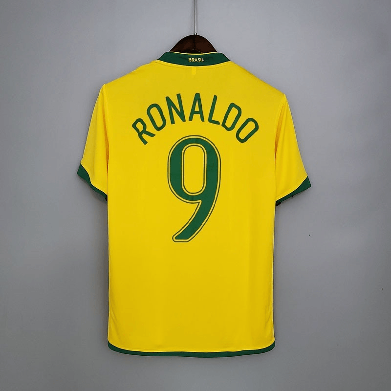 Camisa Seleção Brasileira Retrô 2006 Amarela - Nike - Loja da Seven Oficial