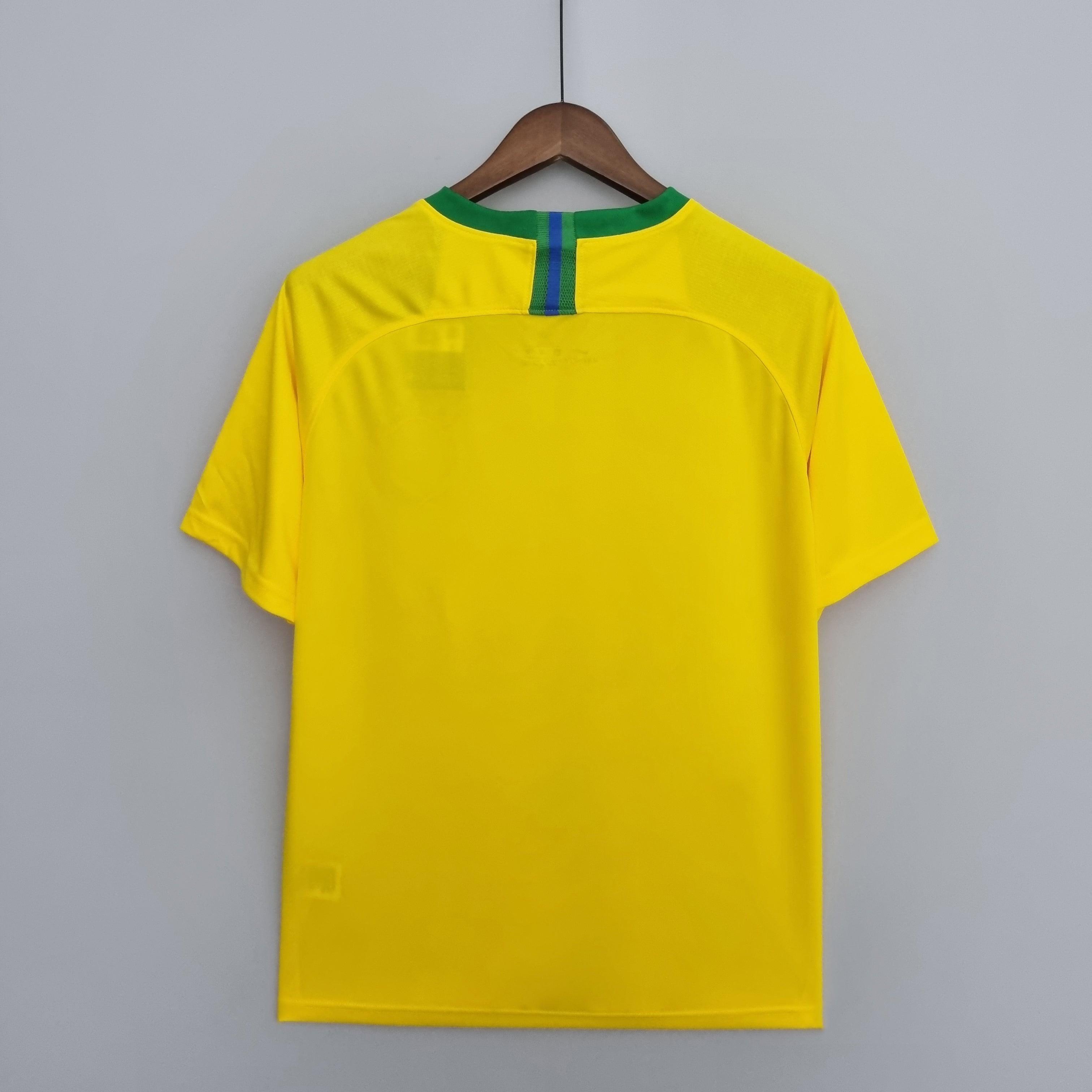 Camisa Seleção Brasileira Retrô 2008 Amarela - Nike - Loja da Seven Oficial