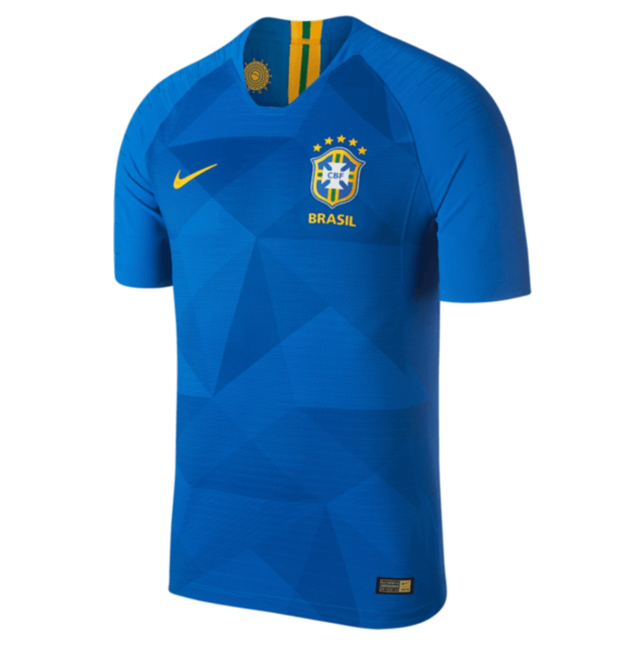 Camisa Seleção Brasileira Retrô 2018 Azul - Nike - Loja da Seven Oficial