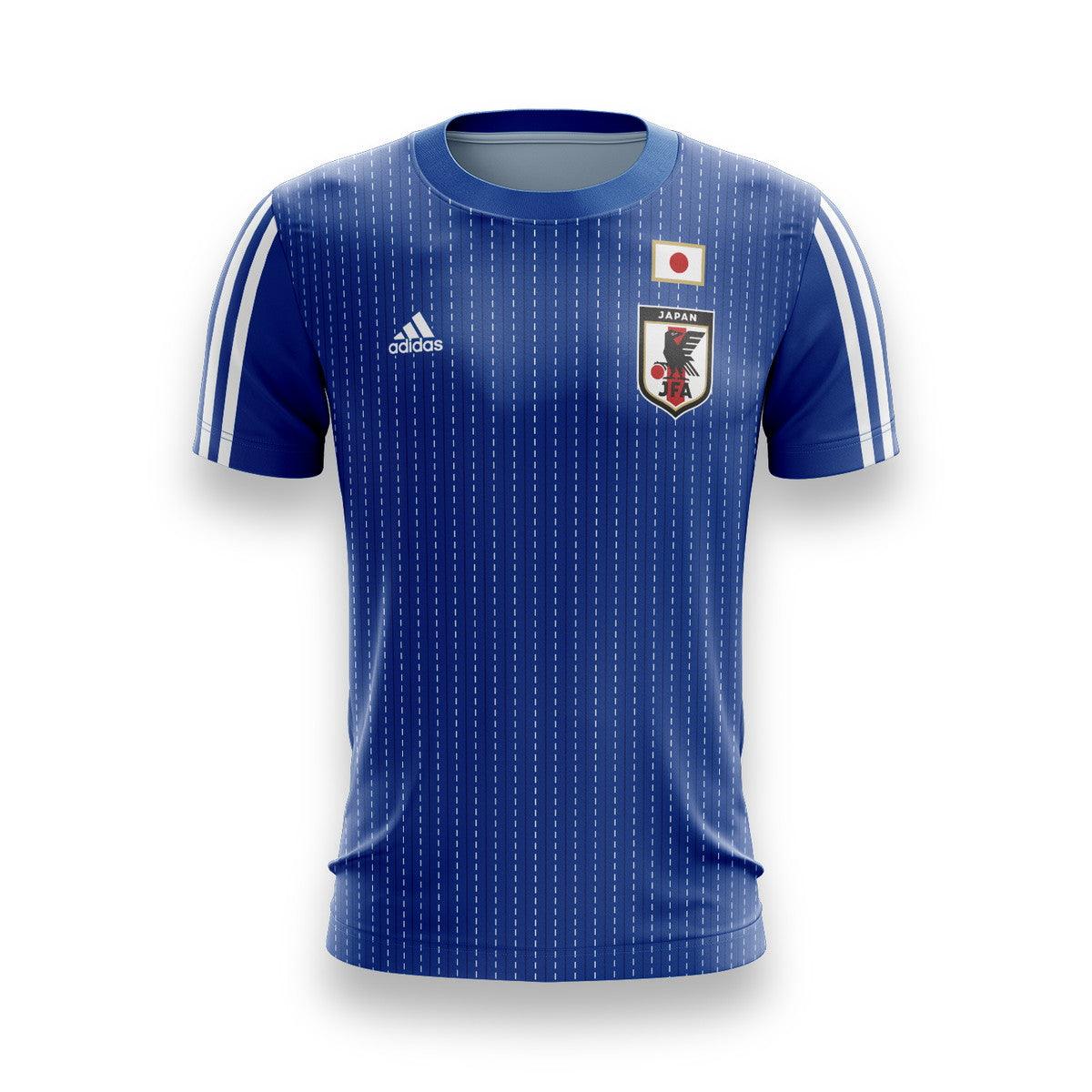 Camisa Seleção Japão 2018 Adidas - Azul - Loja da Seven Oficial