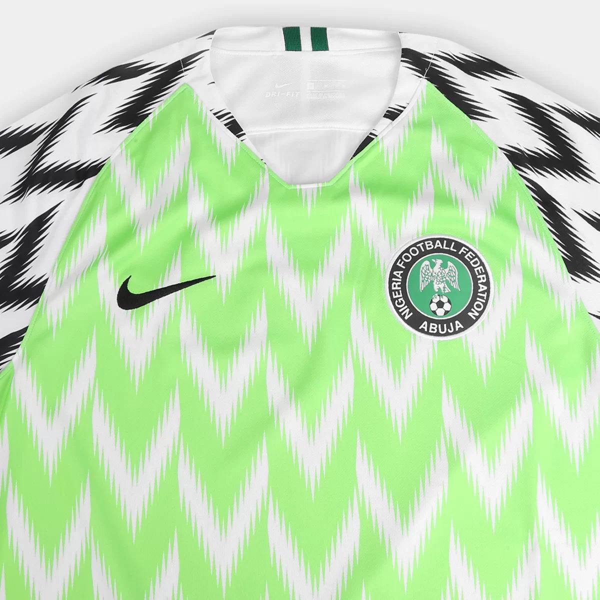 Camisa Seleção Nigéria 2018 Nike - Branco - Loja da Seven Oficial