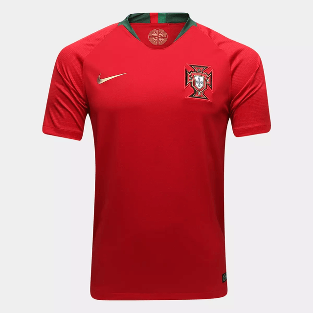 Camisa Seleção Portugal I 2018 Nike - Vermelho - Loja da Seven Oficial