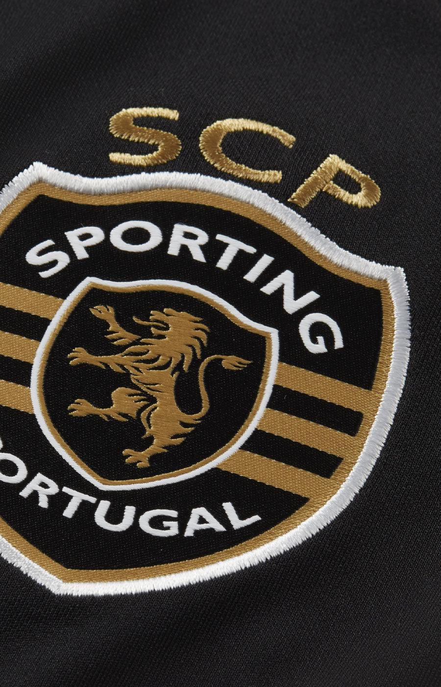 Camisa Sporting III 23/24 CR7 - Preta e Dourada - Loja da Seven Oficial