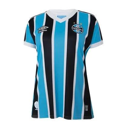 Camisa Umbro Grêmio 2023/24 Feminina - Loja da Seven Oficial