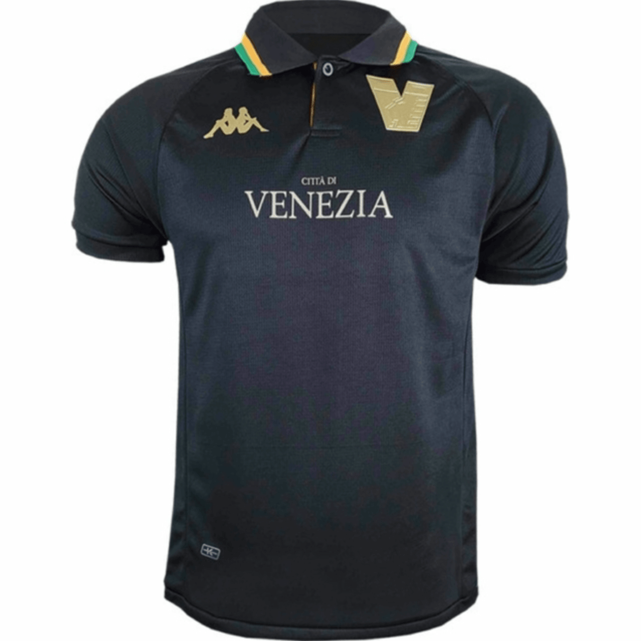 Camisa Venezia I 22/23 Kappa - Preto - Loja da Seven Oficial