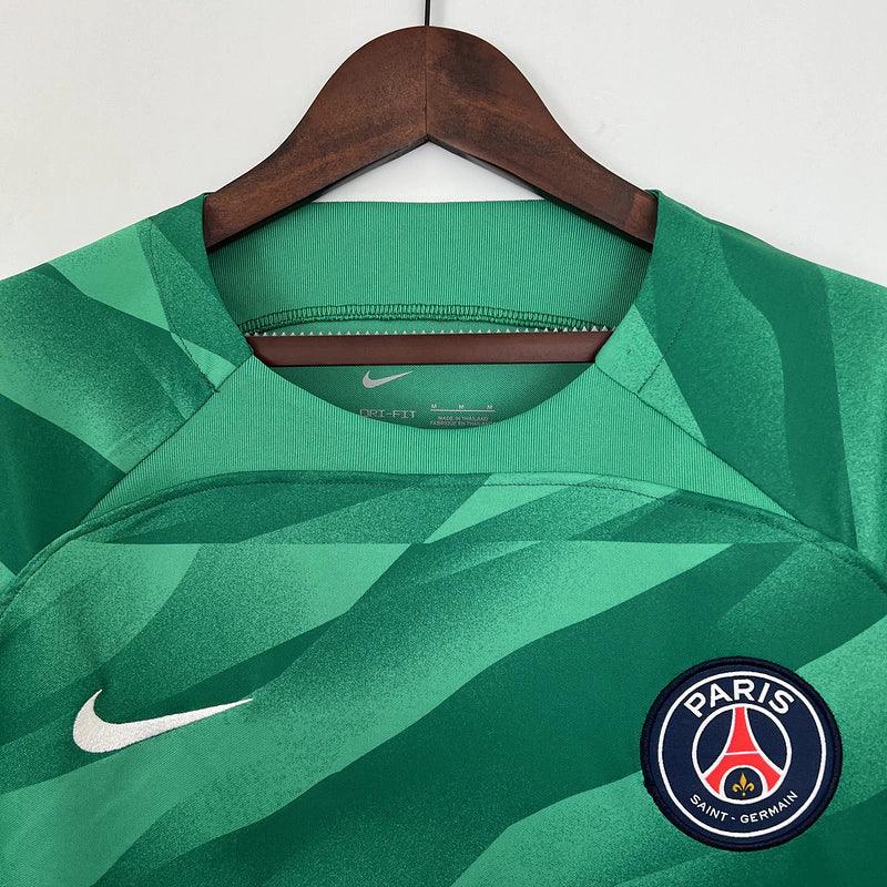 Camiseta PSG 23/24 - Goleiro - Verde - Loja da Seven Oficial