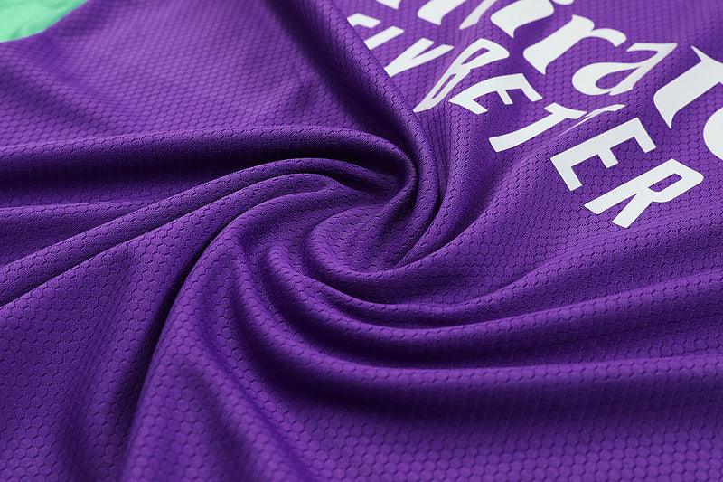 Camiseta Real Madrid 23/24 - Treino - Roxo - Loja da Seven Oficial