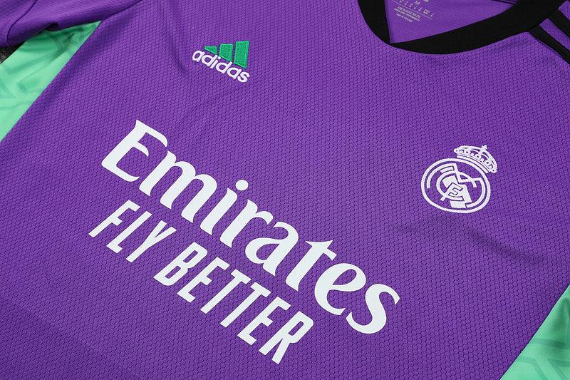 Camiseta Real Madrid 23/24 - Treino - Roxo - Loja da Seven Oficial